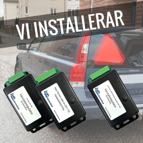 Installation av H-CAN eller H-regulator & APP-sensor