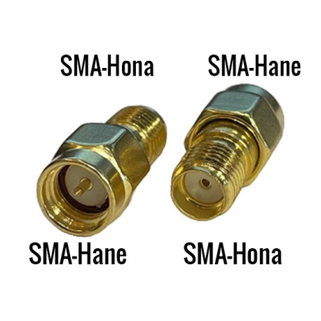 Adapter SMA-hane till SMA-hona