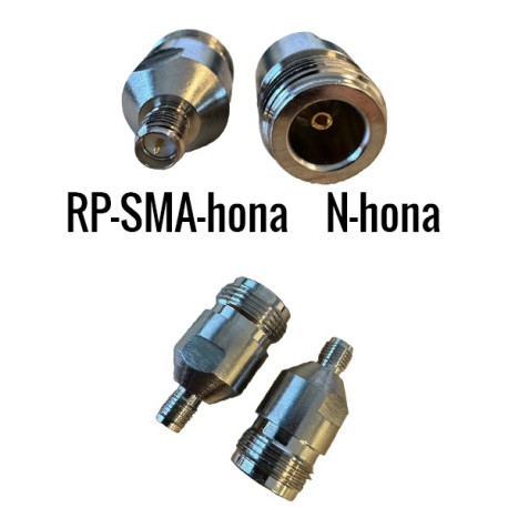 Adapter N female to RP-SMA female