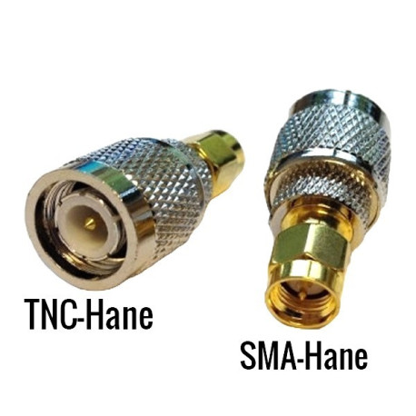 Adapter SMA tap to TNC tap