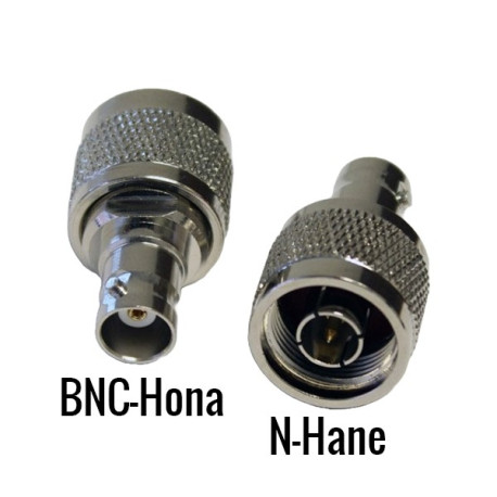Adapter N-hane till BNC-hona