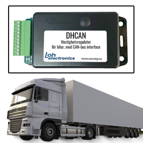 DHCAN - Dynamic speed limiter with GPS