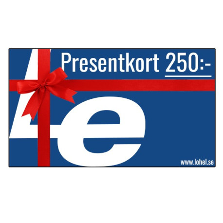 Digitalt presentkort 250:-