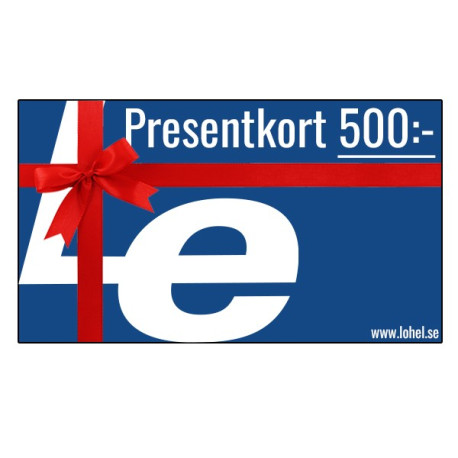 Digitalt presentkort 500:-