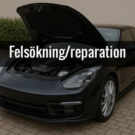 Felsökning/reparation timkostnad