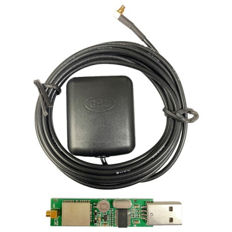 GPS module with USB interface incl. magnetic foot antenna