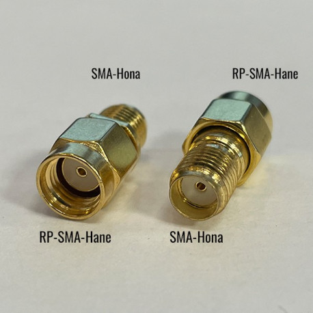 Adapter RP-SMA hane till SMA hona