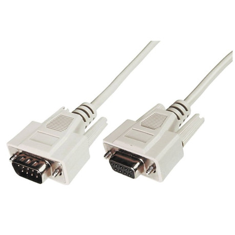 ASSMANN - RS-232 Serial extension cable 2m DB-9 (female) to DB-9 (male)