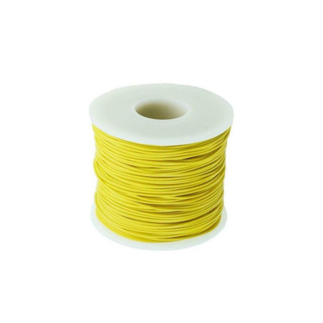 Yellow electrical cable, 0.5mm²