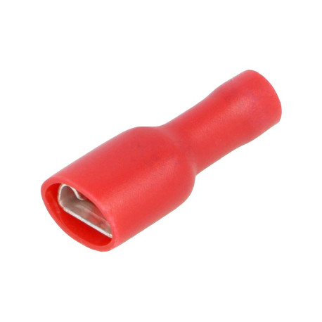 Flat pin sleeve, insulated, 20 pcs