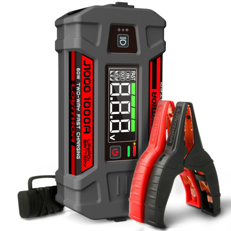 Startbooster 1000A 12V jump starter 26Wh