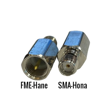 Adapter FME male to SMA female