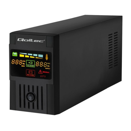 Qoltec Monolith Line Interactive 240W UPS