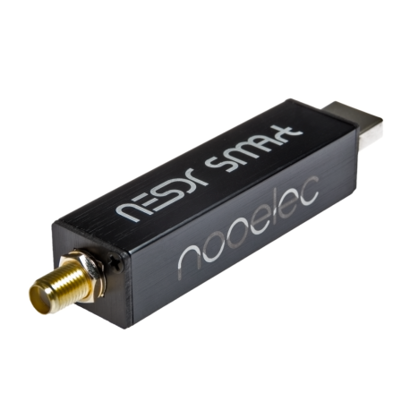 Nooelec NESDR SMArt v4 SDR - Premium RTL-SDR w/ Aluminum Enclosure, 0.5PPM TCXO, SMA Input. RTL2832U & R820T2-Based