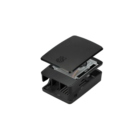 Raspberry Pi Case for Pi 5 - Black