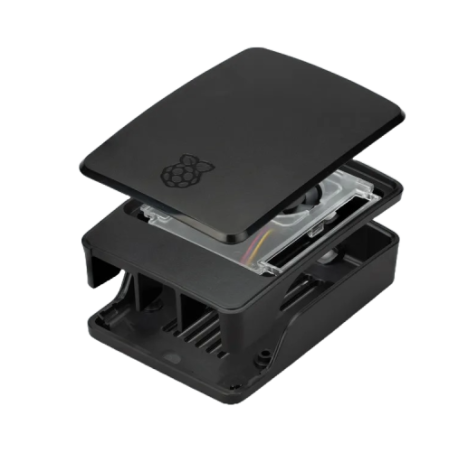 Raspberry Pi Case for Pi 5 - Black