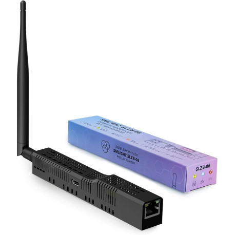 SMLIGHT SLZB-06p10 – Zigbee 3.0 LAN Gateway med PoE