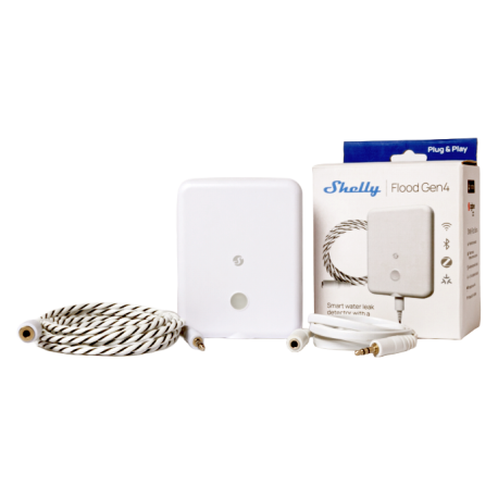 Shelly Flood Gen4 Water leakage & rain sensor (Wi-Fi, Zigbee, Bluetooth, Matter)