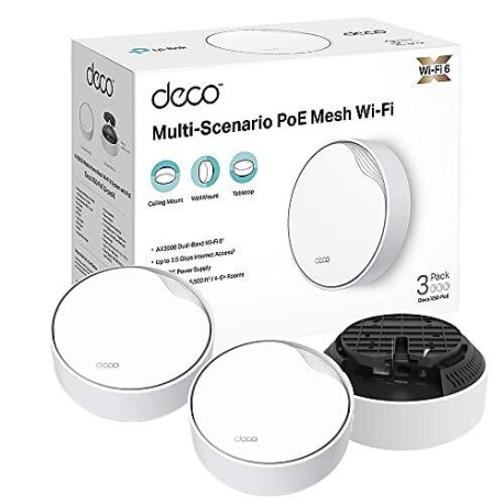 TP-Link Deco x50-poe Mesh (3-pack) TP-Link Deco x50-poe Mesh (3-pack)