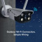 TP-Link VIGI C340-W-4MM, 4MP, färg, WiFi, Bullet, Utomhus övervakningskamera
