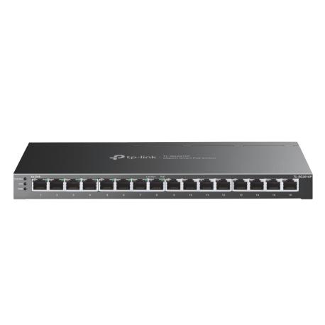 TP-Link Omada Switch JetStream TL-SG2016P, 16x GbE, 8x PoE+, 120W