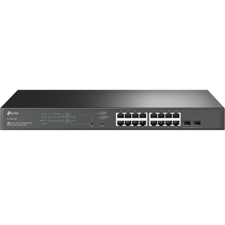 TP-Link Omada Switch JetStream TL-SG2218P, 16x GbE PoE+, 2x SFP, 19", 150W