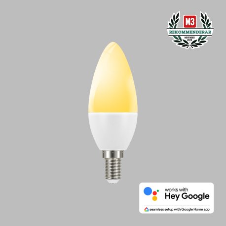 Telldus Smart bulb E14 chandelier