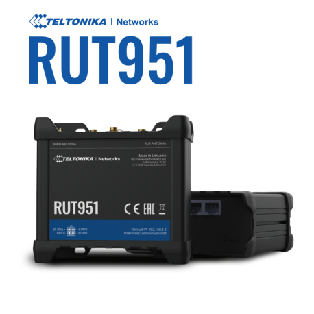 Teltonika RUT951 LTE 3G/4G router with dual SIM