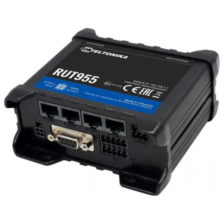 Teltonika RUT956 LTE 4G router med RS232/RS485 I/O