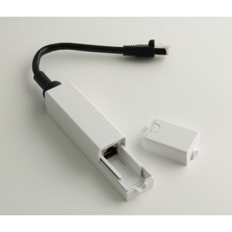 Ubiquiti PoE adapter for outdoor 802.3af 48Vdc converts to 16Vdc