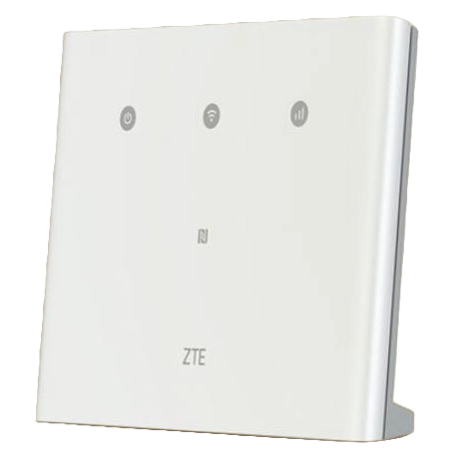 ZTE MF296R 4G LTE Cat6 Router olåst vit