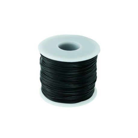 Black electric cable, 0.5mm²