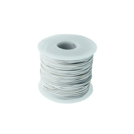 White electric cable, 0.5mm²