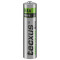 Tecxus laddningsbara batterier, AAA, alkaliska, 1,2V, 800mAh, 4-pack
