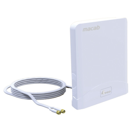 Macab Pro-1100-5G MiMo 3G/4G/5G panelantenn 698-960/1710-2700/3300-3600/4800-5000MHz, 6 dBi 