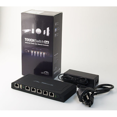 Ubiquiti ToughSwitch 5xPoE 10/100/1000 24V