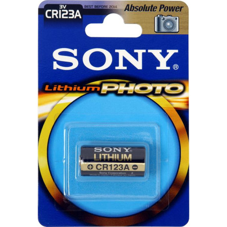 SONY CR123A Lithium batteri 3Volt 1-pack