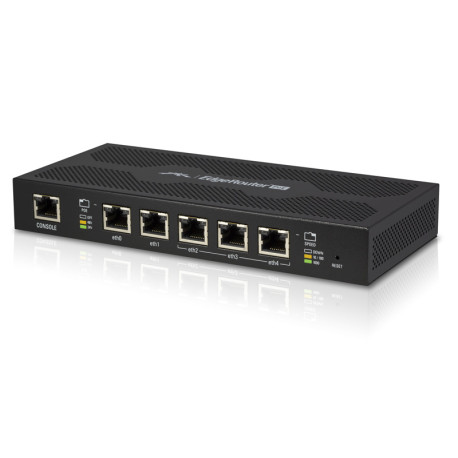 EdgeRouter 5xGEports 24V or 48V PoE