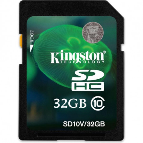 Kingston minneskort SDHC 32GB Class 10 Kingston minneskort SDHC 32GB Class 10