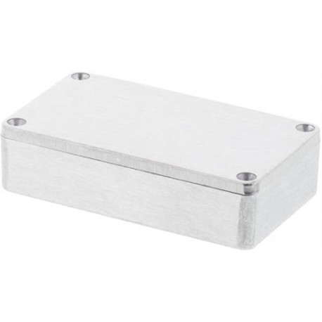 GAINTA G124 - Elektroniklåda i formgjuten aluminium, IP65, 222x146x55mm, silver