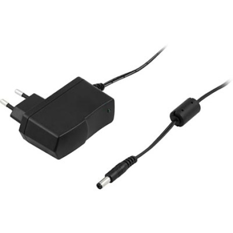 Nätadapter 100-240V till 5V DC 2A 1,5m kabel svart 
