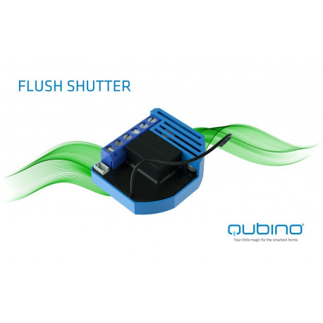 Qubino Flush Shutter with Energy Meter