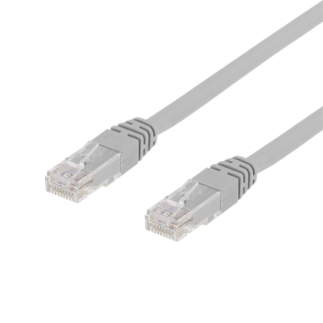 Network cable, LSZH, Cat6, 15m, grey