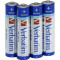 Verbatim Premium Alkaline, LR03 / AAA batterier, alkaliska, 1,5V, 4-pack