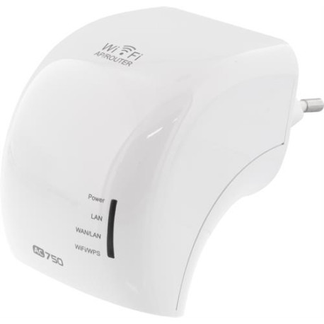 Trådlös AP/router, 2,4/5GHz, 750Mbps, WPS, RJ45, 802.11ac,CEE 7/7, v Trådlös AP/router, 2,4/5GHz, 750Mbps, WPS, RJ45, 802.11ac,CEE 7/7, v