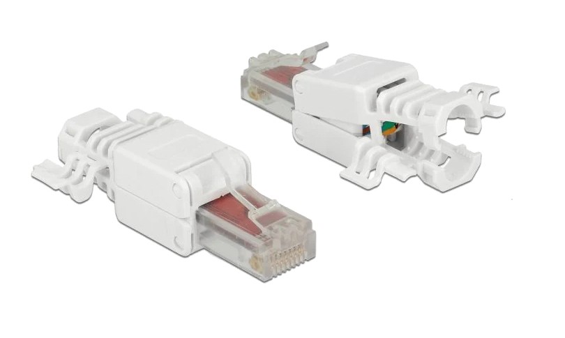 RJ45 plug Cat.6 UTP toolfree