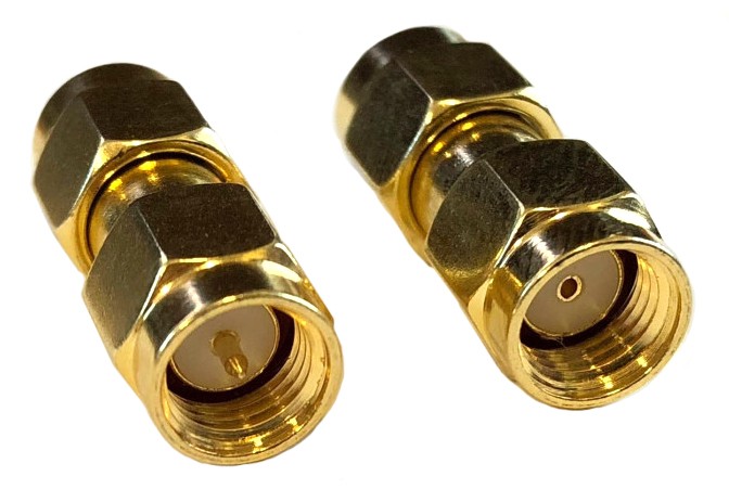 Adapter SMA male to RP-SMA male
