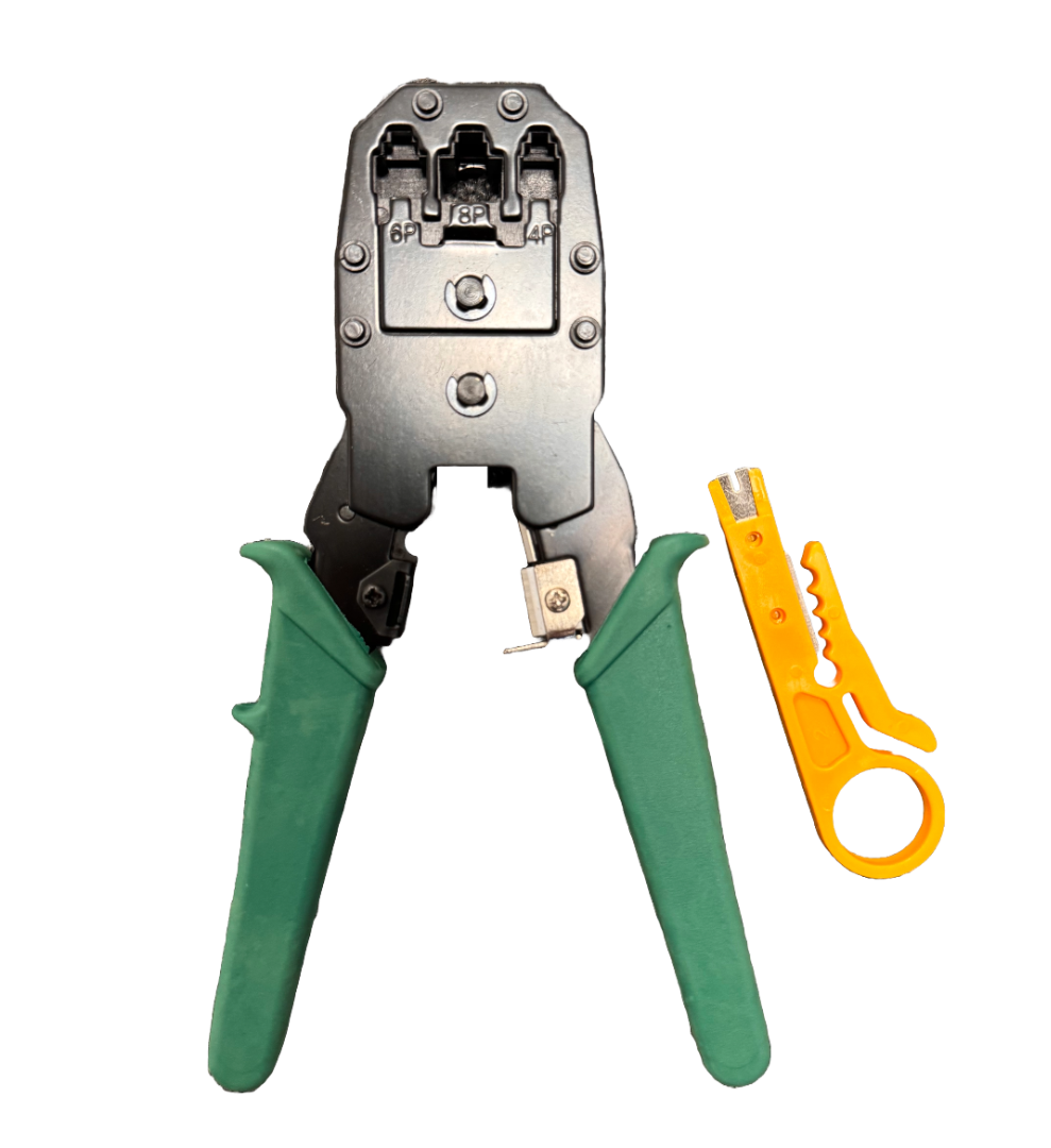 Modular tool TK RJ10/RJ11/RJ12/RJ45 crimping tool, for 4/6/8-pin connectors