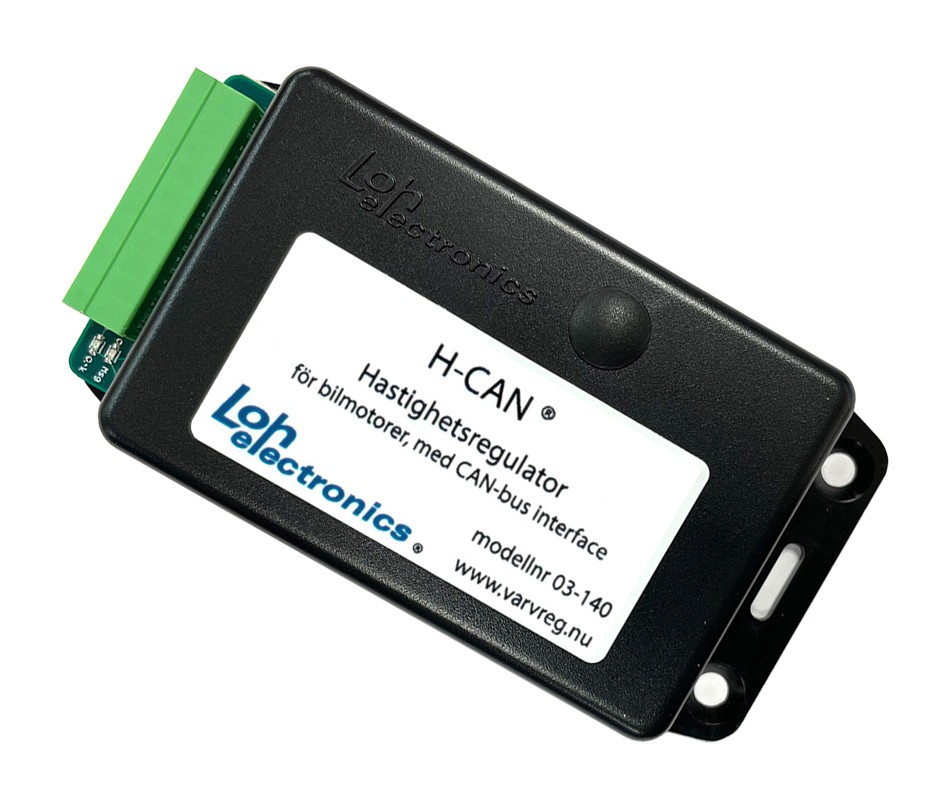 Speed controller H-CAN with integrated APP sensor