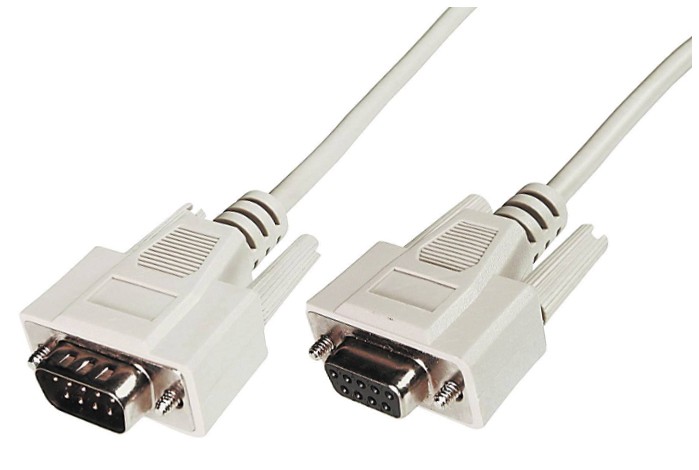 ASSMANN - RS-232 Serial extension cable 2m DB-9 (female) to DB-9 (male)